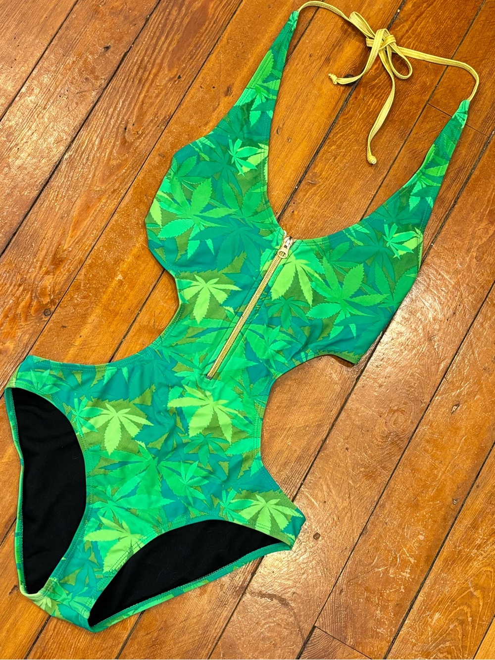 BodyRage Unique Cutout One-Piece Swimsuit Size M - Picture 2 of 9